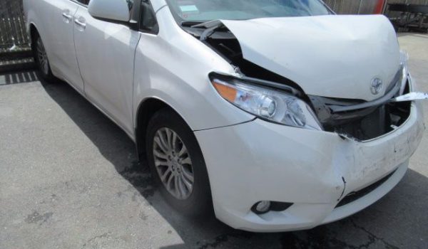 Toyota Van Damage.